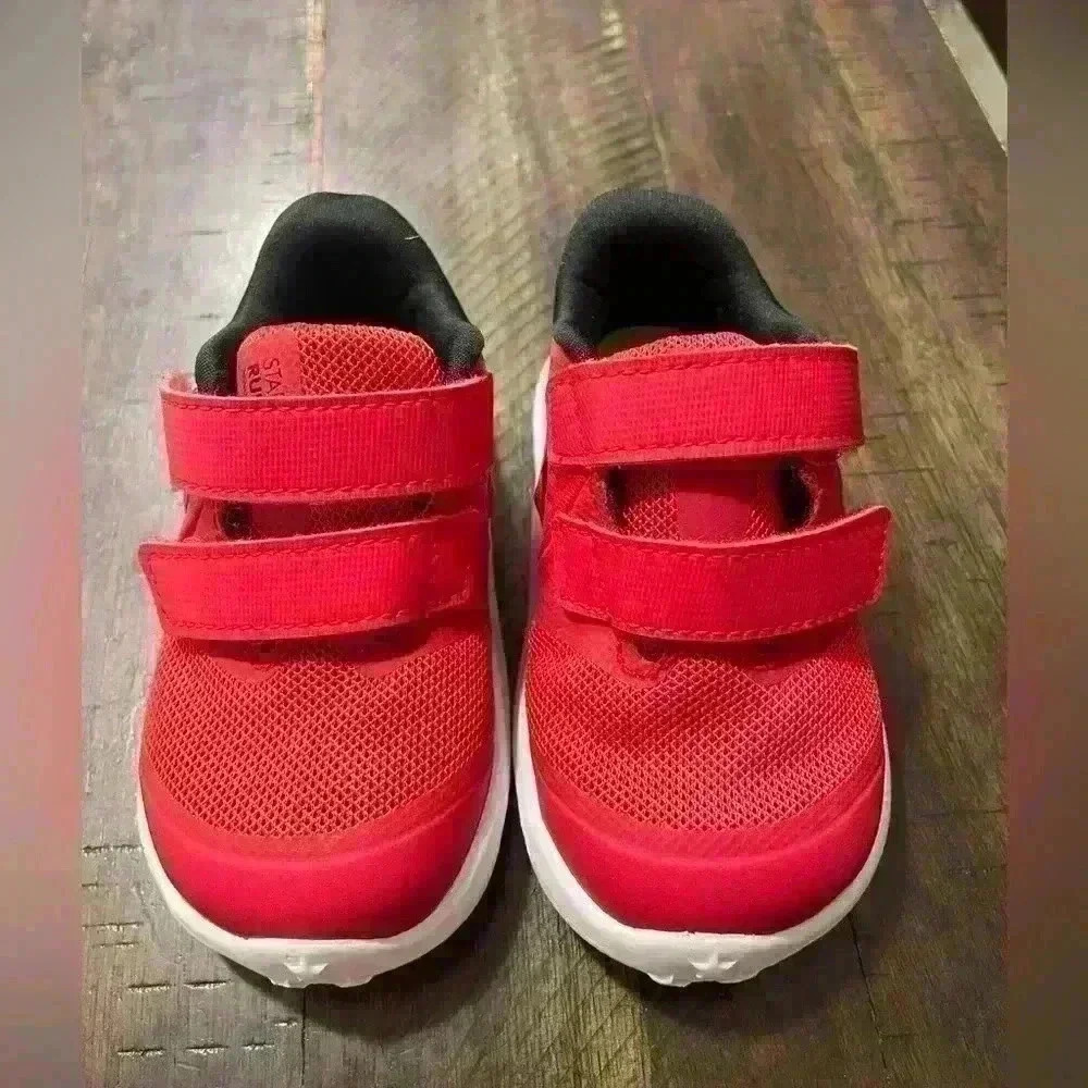 Kids Red Nike Runner Shoes